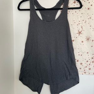 Grey loose tank